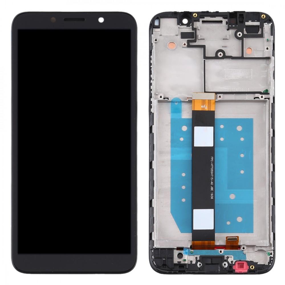 LCD Screen and Digitizer Full Assembly With Frame for Motorola Moto E6 Play (Black) Other Replacement Parts Motorola Moto E6 Play